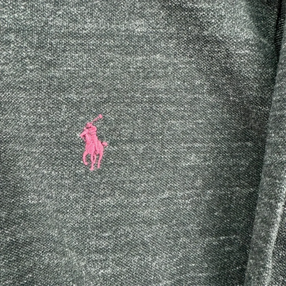 Polo Ralph Lauren Shirt Men's Size XL Gray Long Sleeve Red Pony Classic Fit